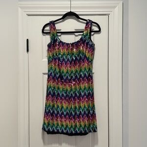 Vintage Jorge Menendez Saks Fifth Avenue Sequin Dress